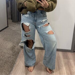 American Eagle cute flare jeans